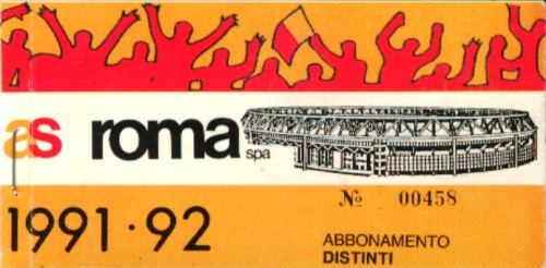 abbonamento 1991/92